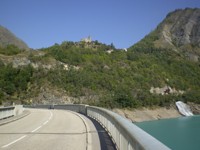 Lac du Chambon - Hráz