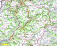 Col de Izoard, Col de Vars - 141 km (climb: 3685 m) - Mapa