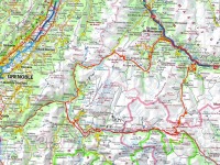 Col de Galibier, Col de la Croix de Fer - 170 km (climb: 4451 m) - Mapa
