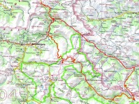 Col de Vars, Col de Larche, Col de la Lombarde, Col de la Bonette - 190 km (climb: 4908 m) - Mapa