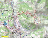 Kitzbüheler Horn - 29 km (climb: 1346 m) - Map